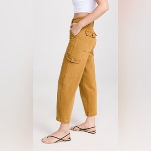 ALEX MILL PHOEBE PANT IN RECYCLED DENIM IN KHAKI 02